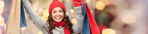 Winterkleding op de kerstmarkt: winterjassen en sportkleding