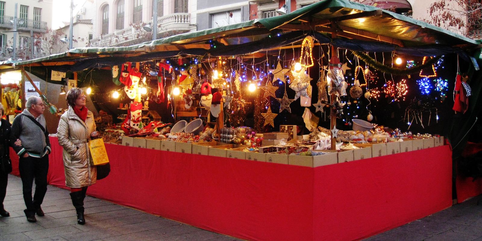 Spaanse kerstmarkt Barcelona 2023