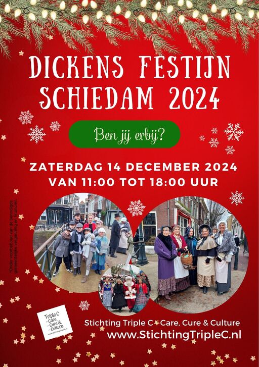  Dickens Festijn met markt in Schiedam