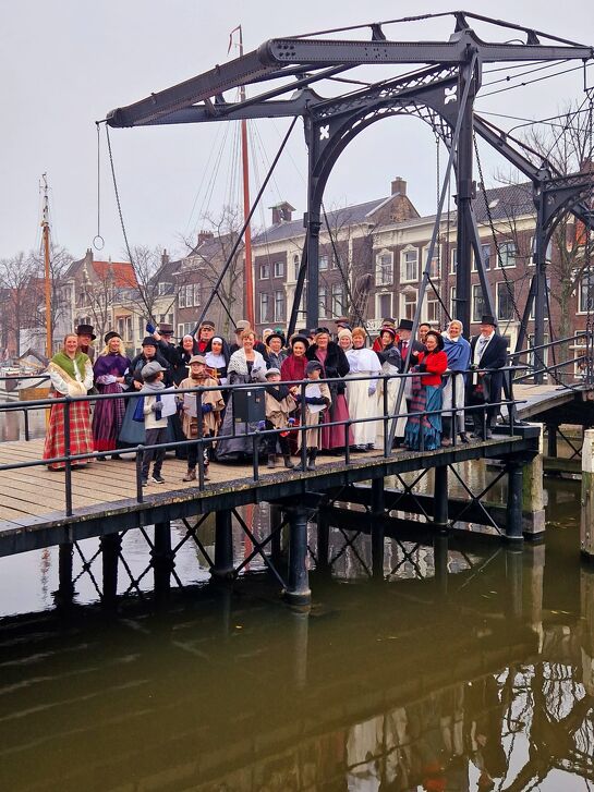  Dickens Festijn met markt in Schiedam