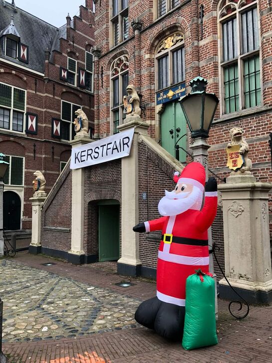 Ingang van de Kerstfair Culemborg