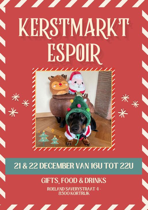  Kerstmarkt ESpoir in Kortrijk