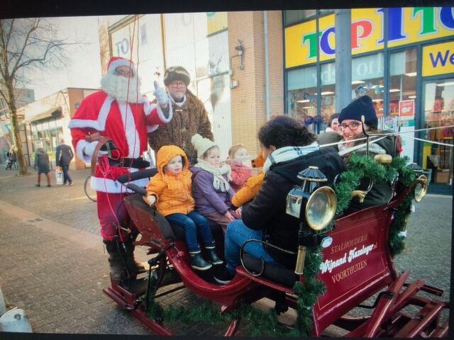 De kerstman is er ook.🎄