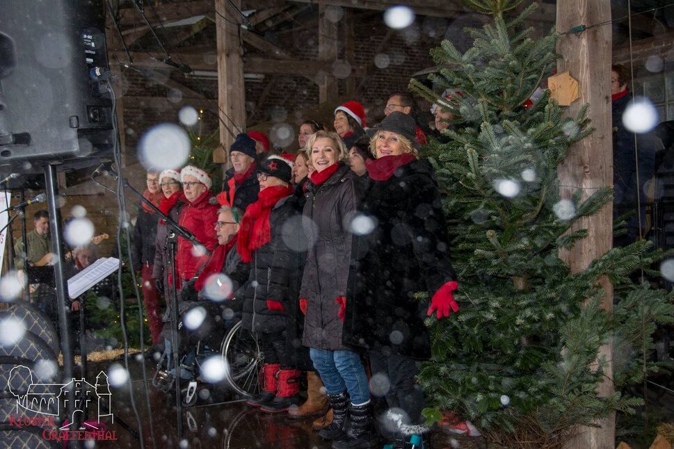 Live muziek tijdens de gluhwein