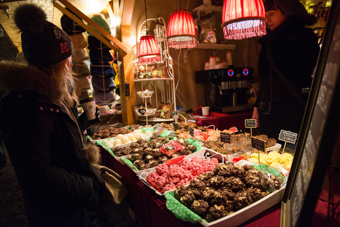  Kerstmarkt van Tallinn in Tallinn