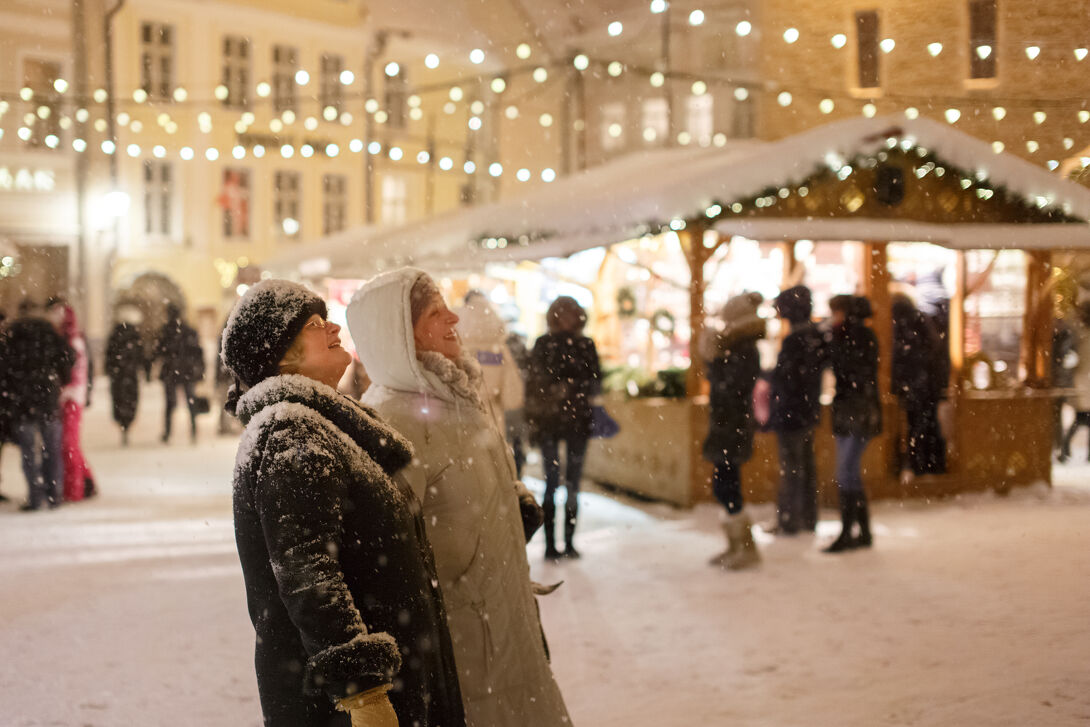  Kerstmarkt van Tallinn in Tallinn