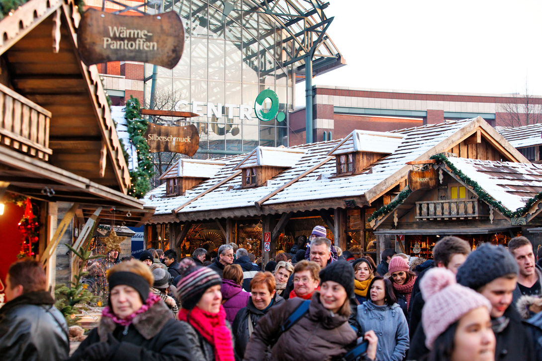  Kerstmarkt Westfield CentrO Oberhausen in Oberhausen