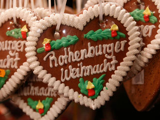  Rothenburger Kerstmarkt in Rothenburg ob der Tauber