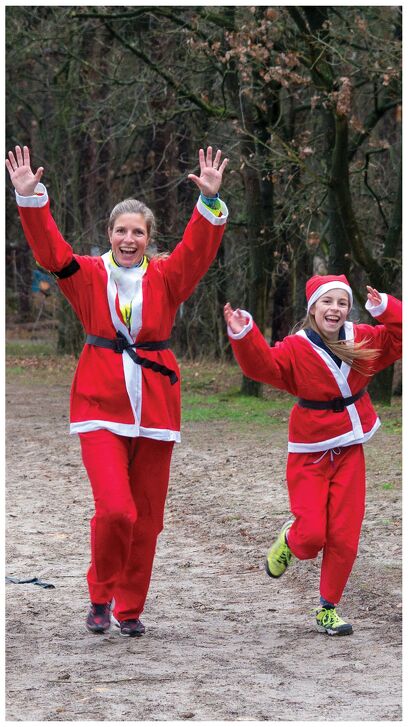  Santa Fun Run in Vught