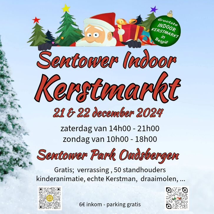  Sentower Indoor Kerstmarkt in Oudsbergen