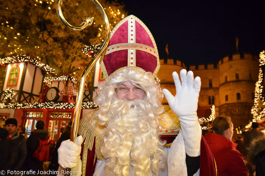  Sinterklaasdorp Rudolfplatz Keulen in Keulen