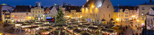 Kerstmarkt van Tallinn